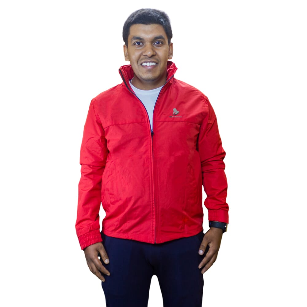 Greys & Blues waterproof Red Jacket